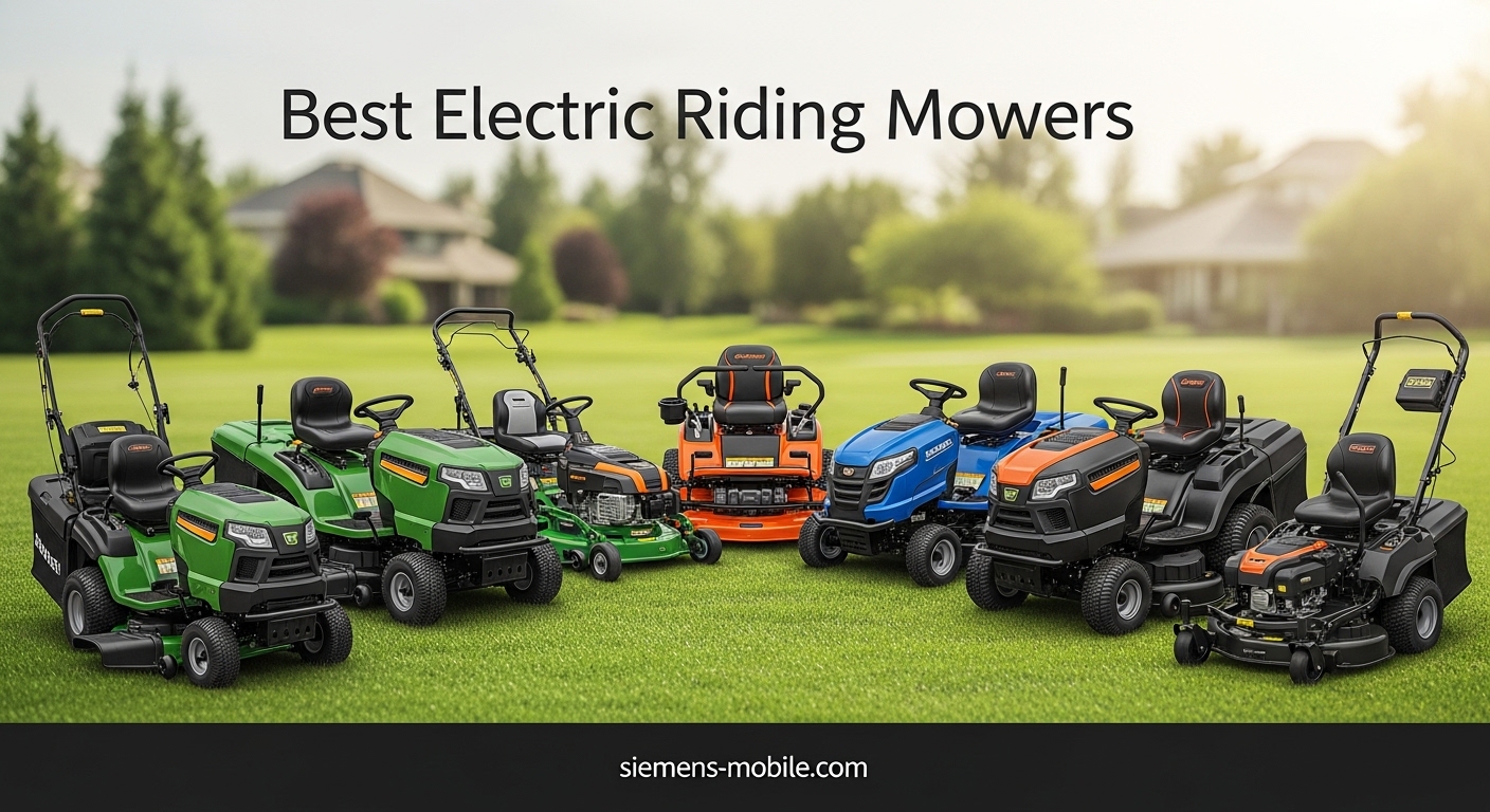 Best Electric Riding Mowers