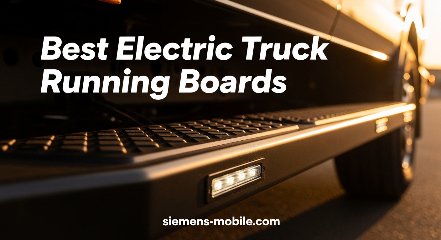 Best Electric Truck Running Boards