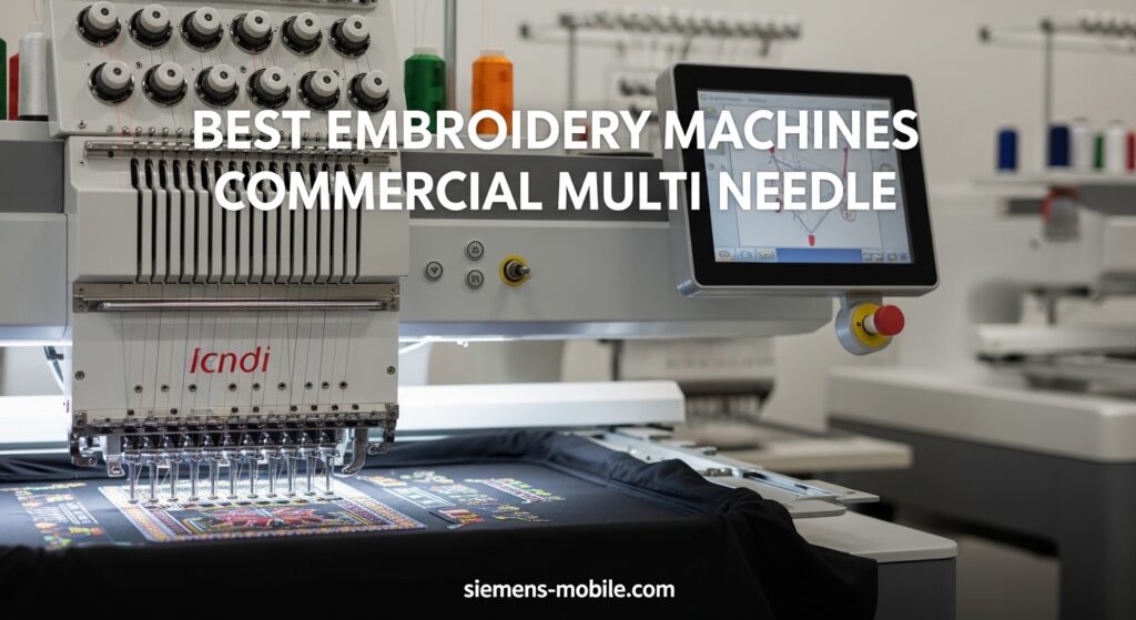 Best Embroidery Machines Commercial Multi Needle