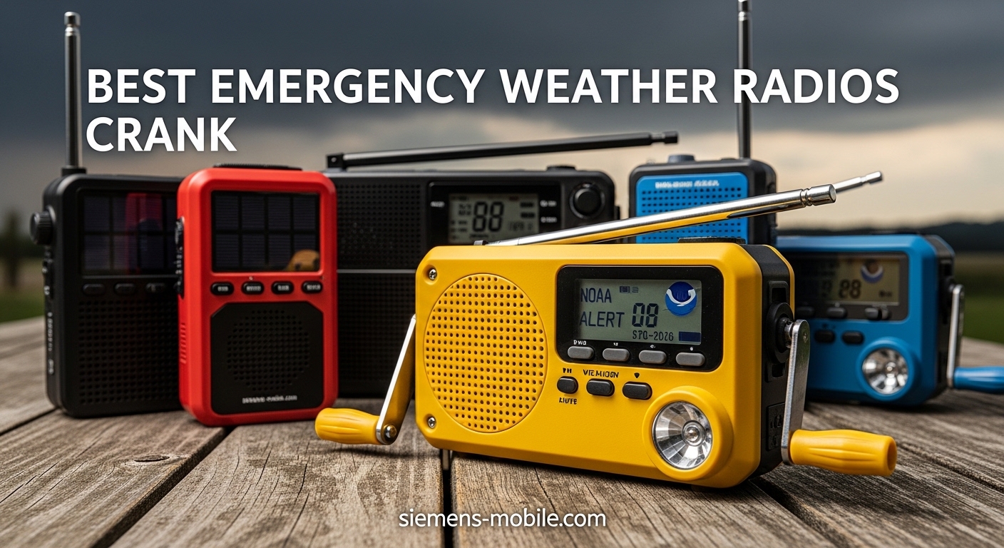 Best Emergency Weather Radios Crank