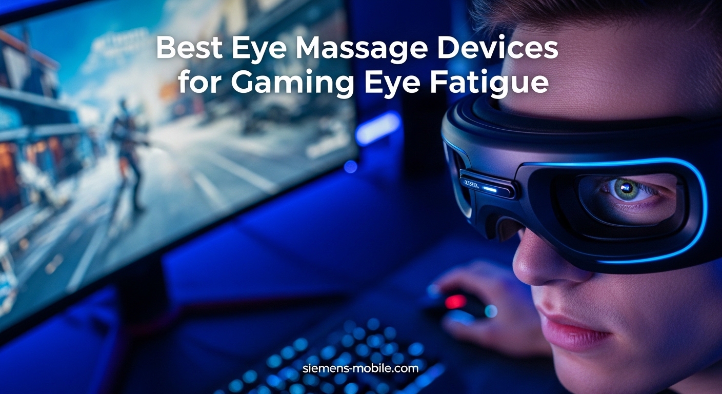 Best Eye Massage Devices for Gaming Eye Fatigue
