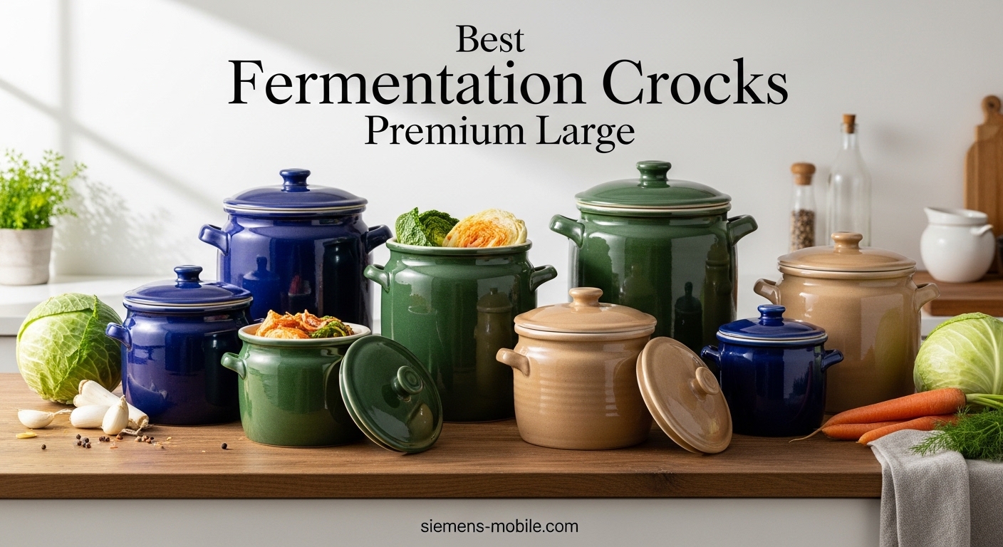 Best Fermentation Crocks Premium Large