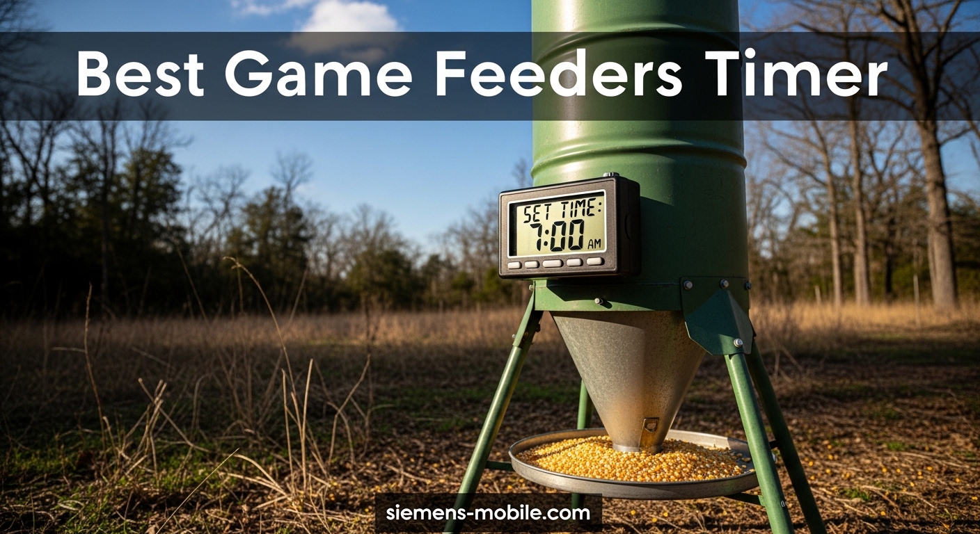 Best Game Feeders Timer