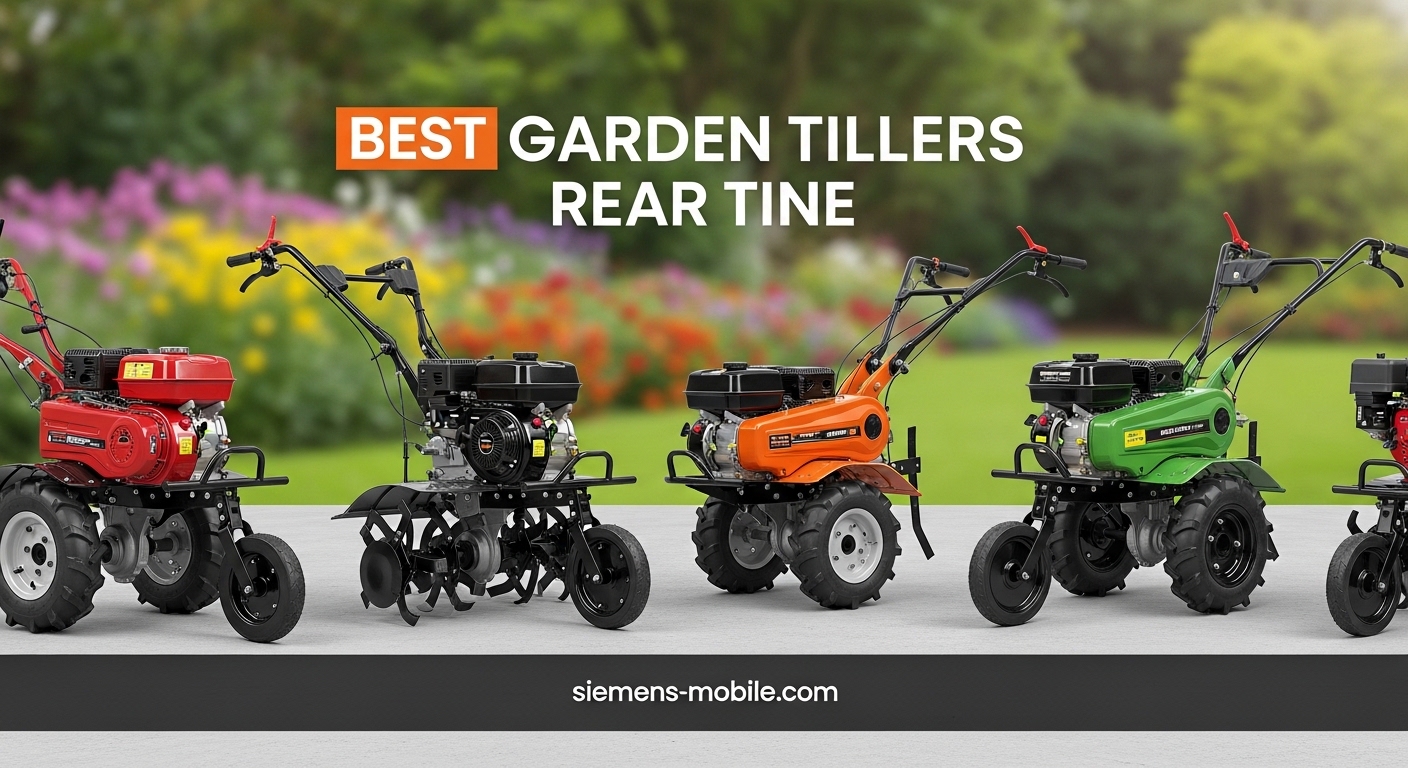 Best Garden Tillers Rear Tine
