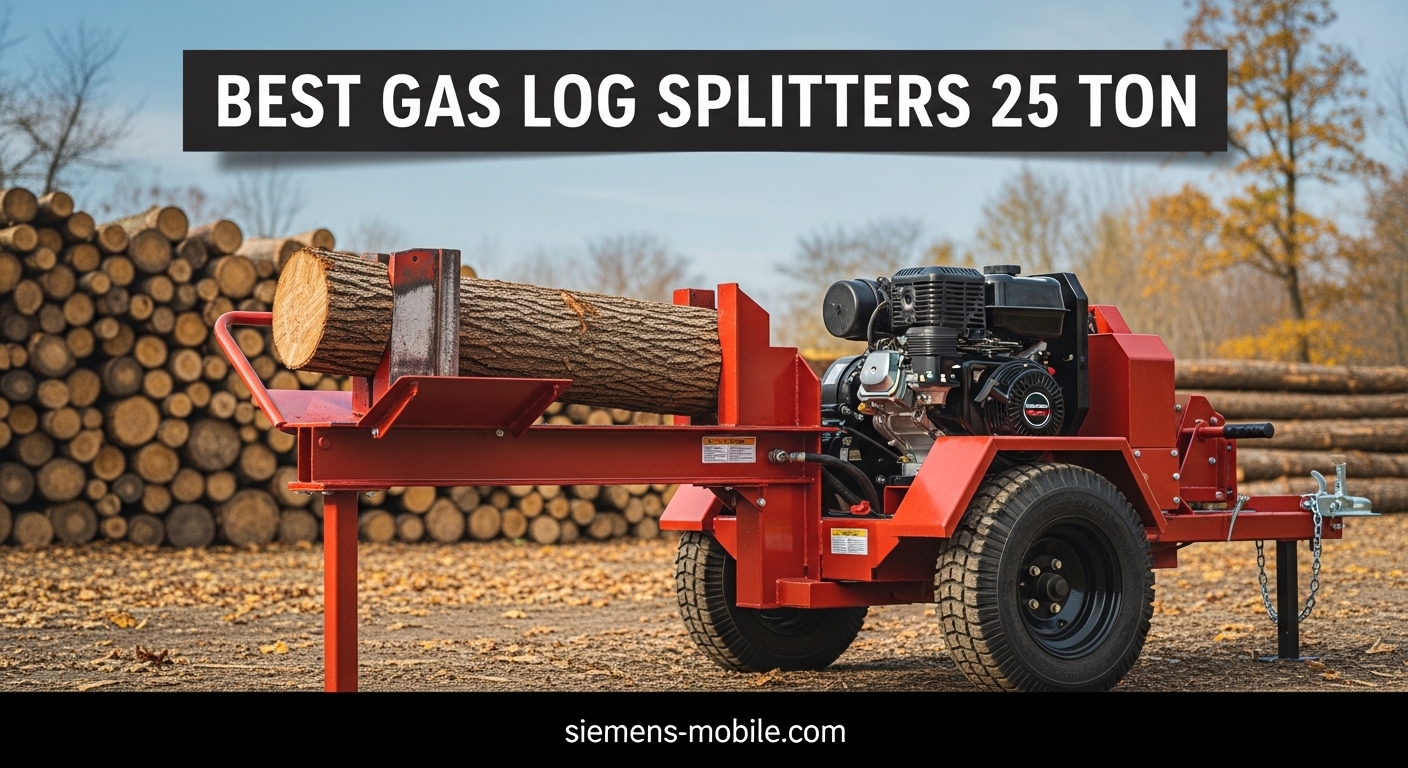 Best Gas Log Splitters 25 Ton