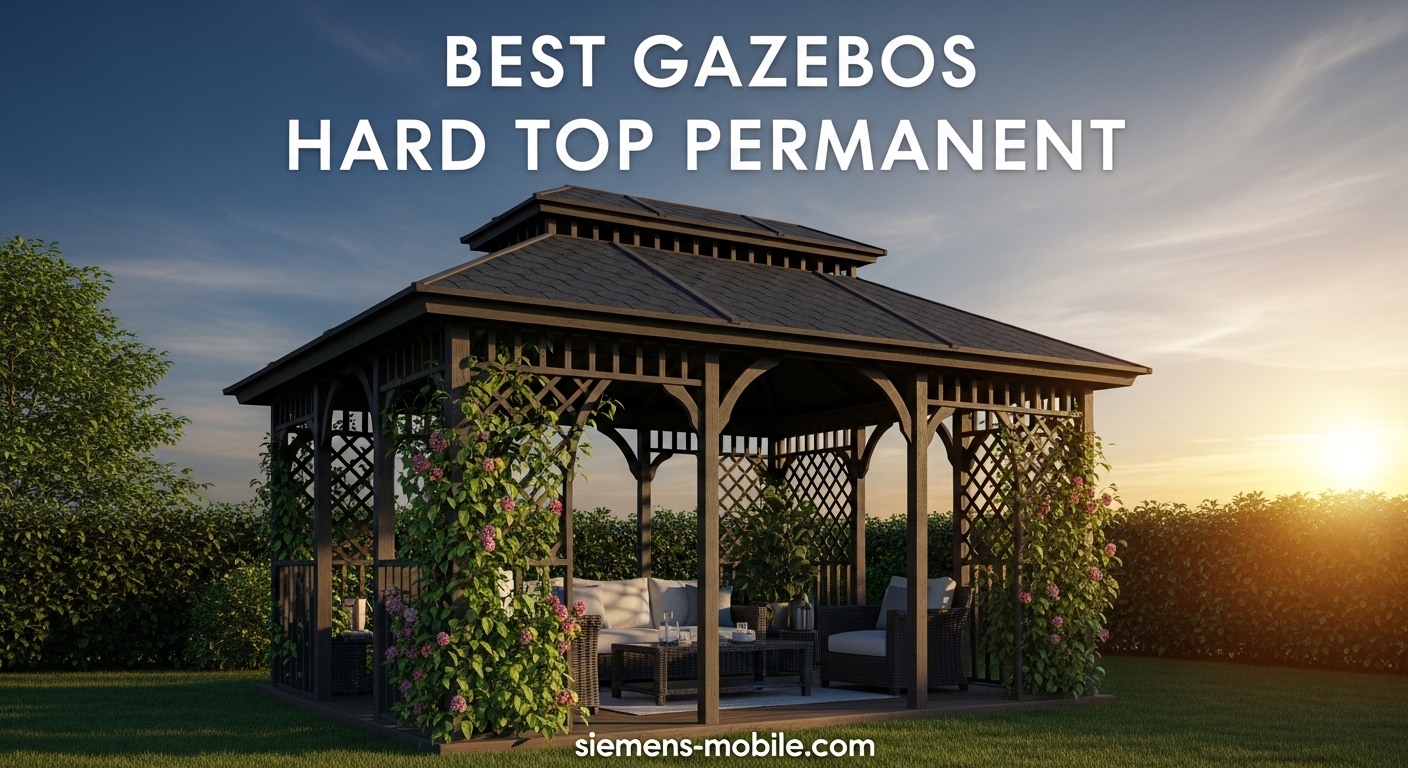 Best Gazebos Hard Top Permanent