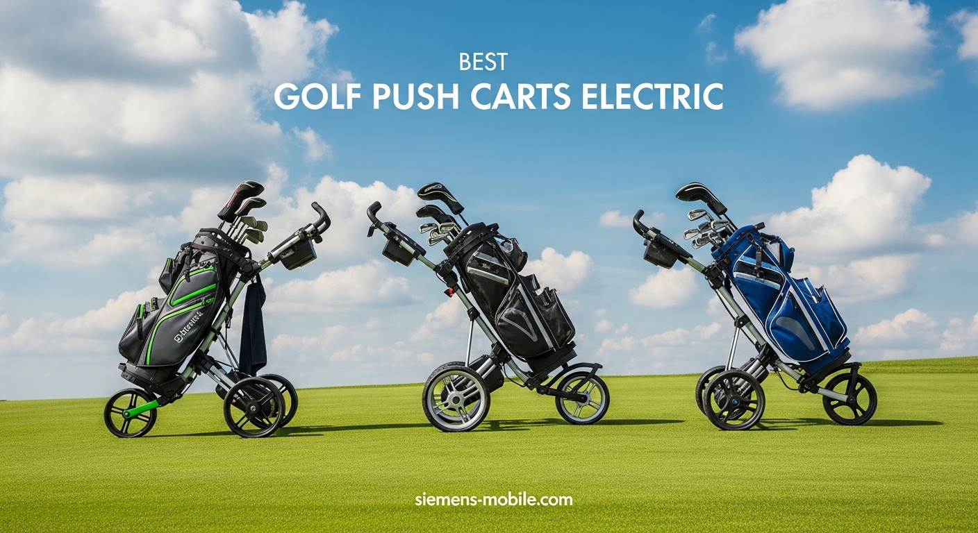 Best Golf Push Carts Electric