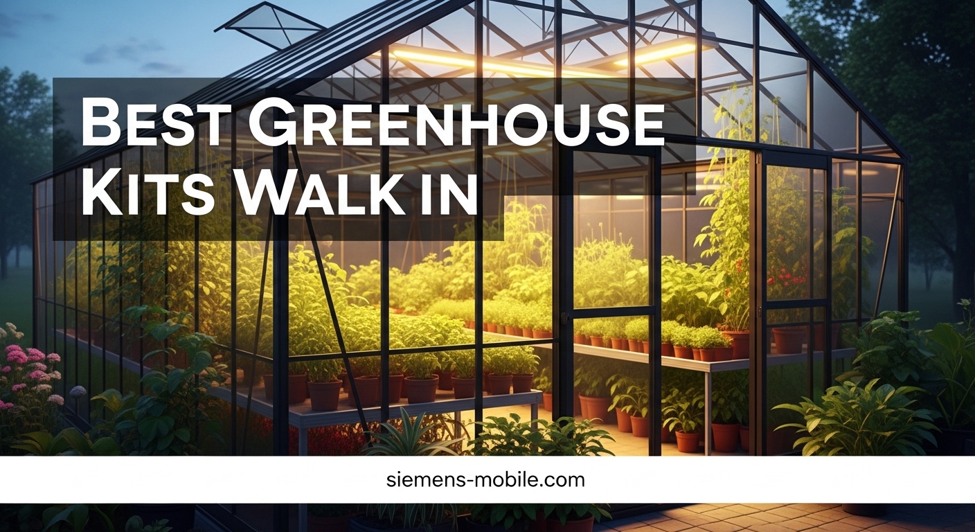 Best Greenhouse Kits Walk In