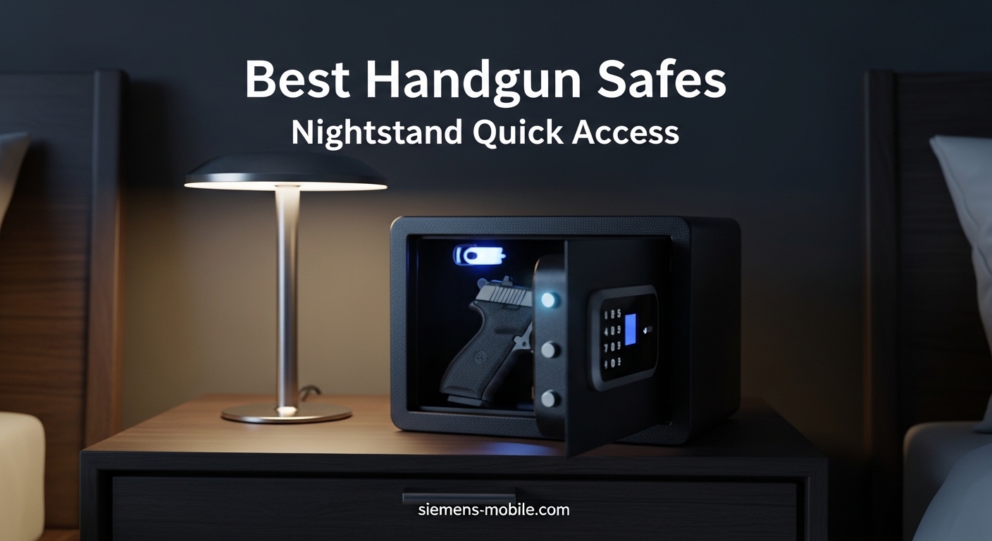 Best Handgun Safes Nightstand Quick Access