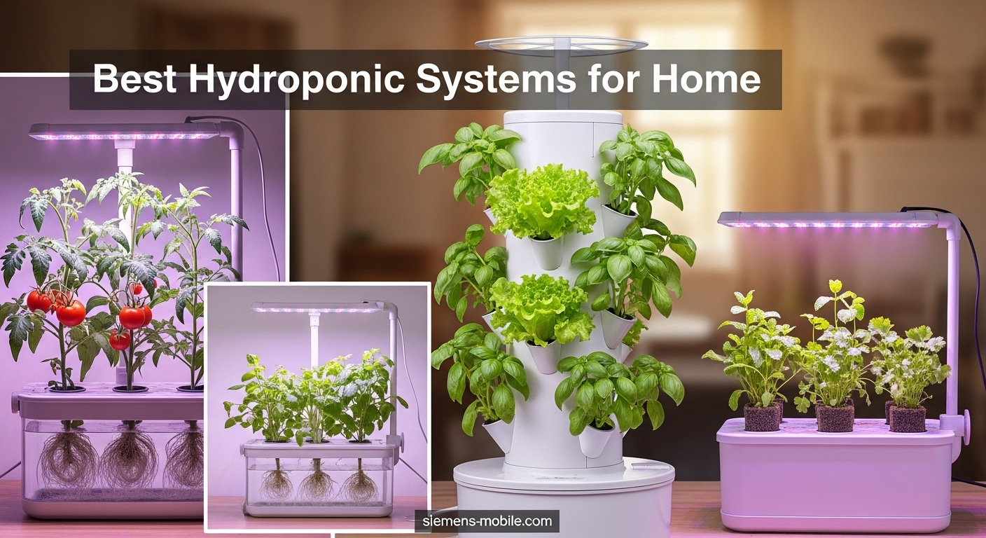 Best Hydroponic Systems for Home