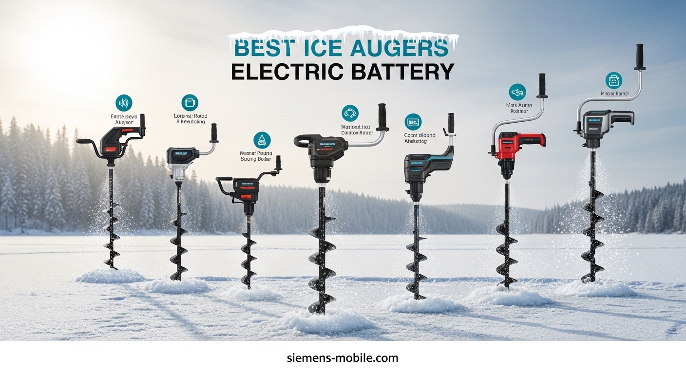 Best Ice Augers Electric Battery