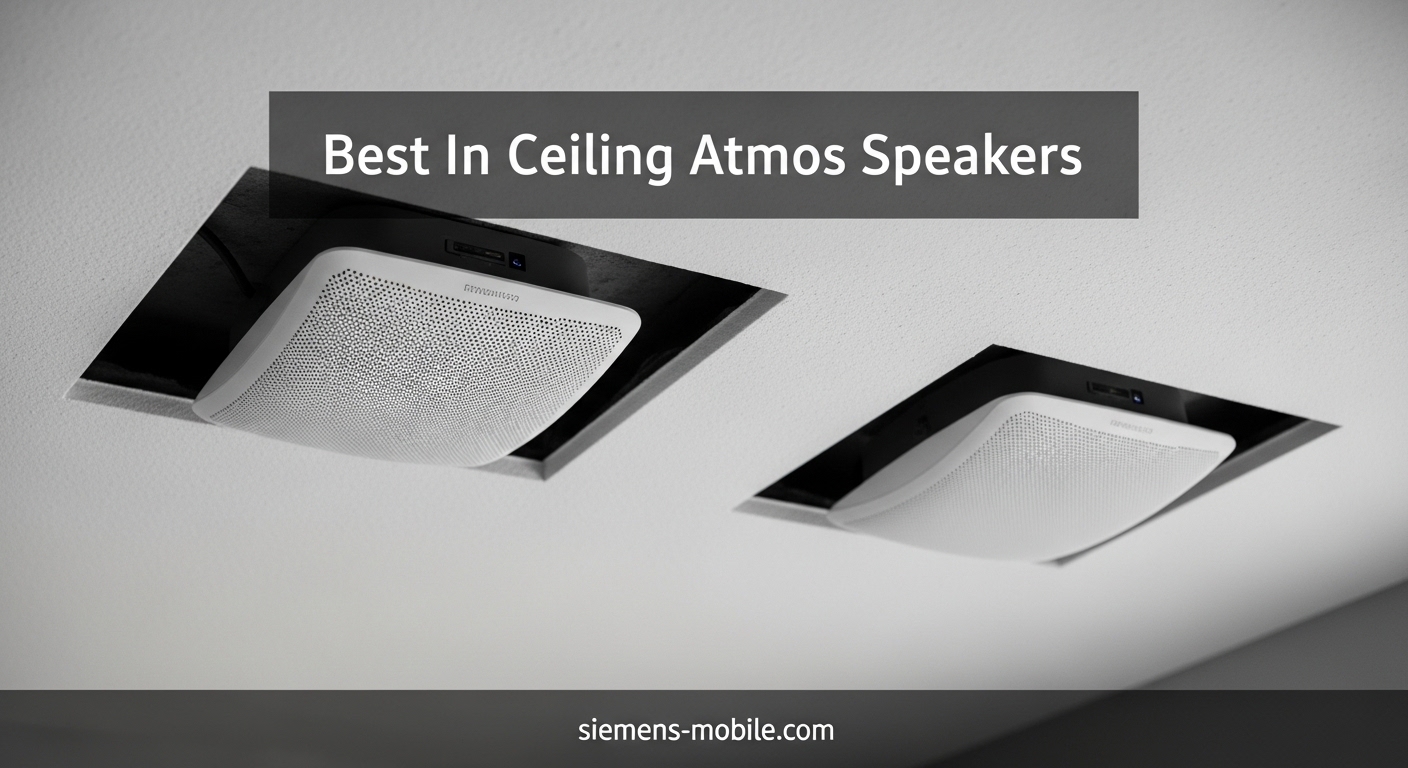 Best In Ceiling Atmos Speakers