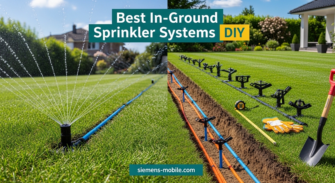 Best In-Ground Sprinkler Systems DIY