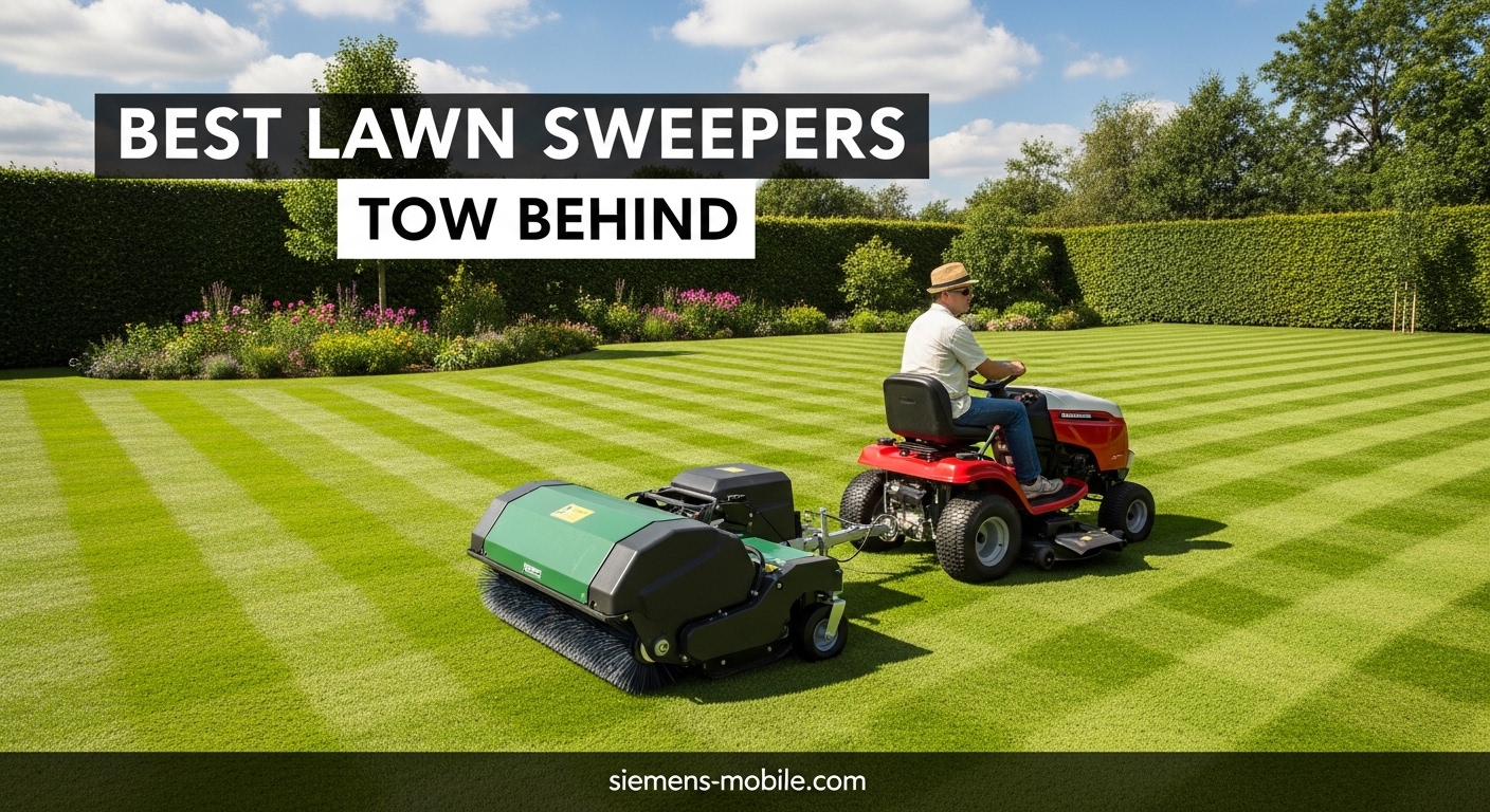 Best Lawn Sweepers Tow Behind
