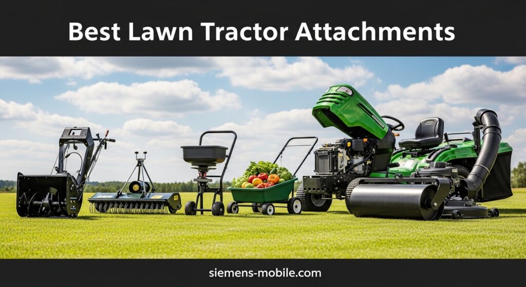 Best Lawn Tractor Attachments