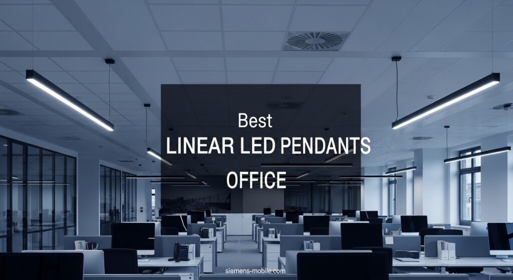 Best Linear LED Pendants Office