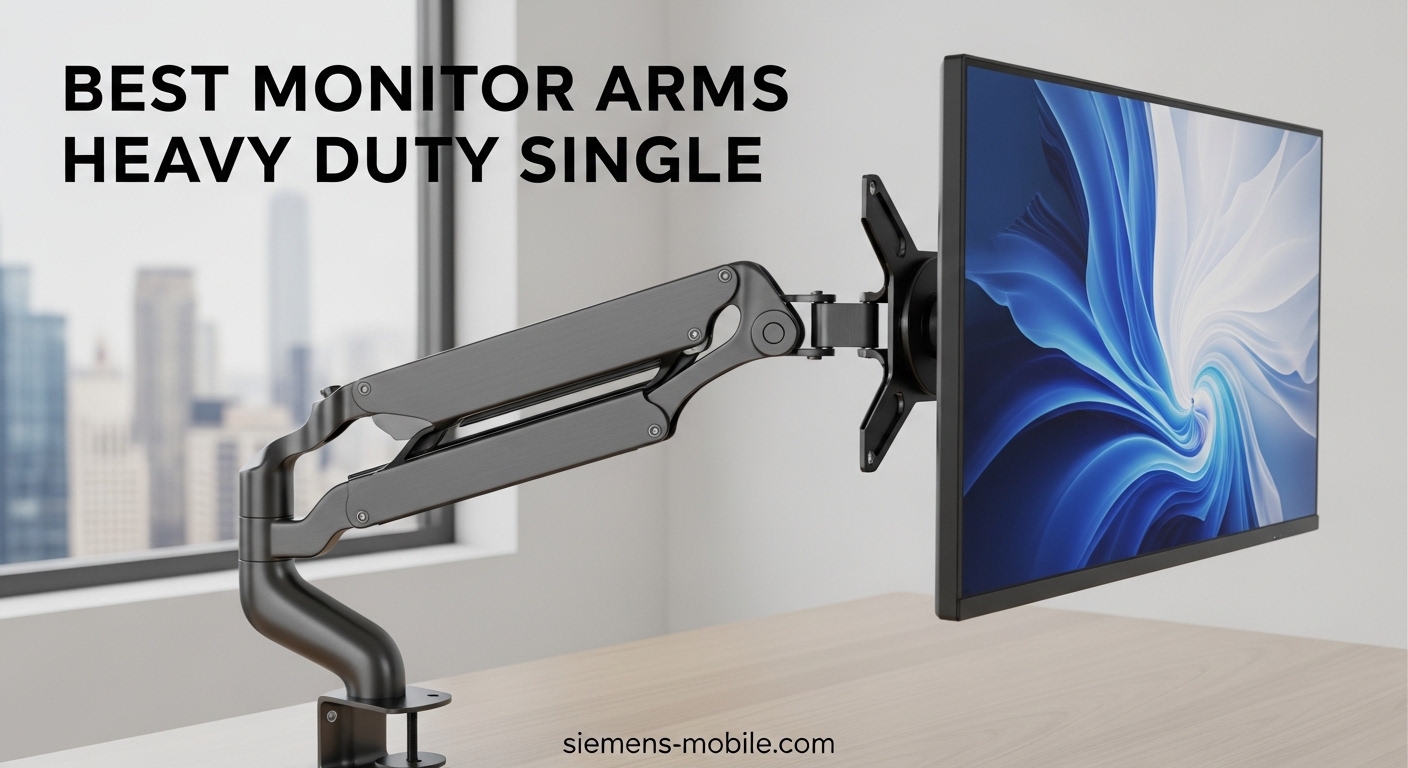 Best Monitor Arms Heavy Duty Single
