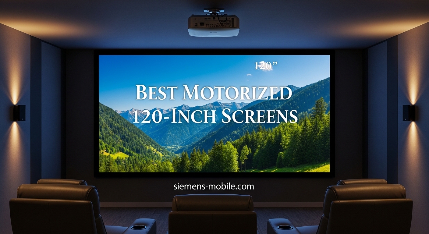 Best Motorized 120-Inch Screens