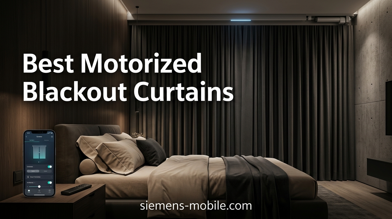 Best Motorized Blackout Curtains