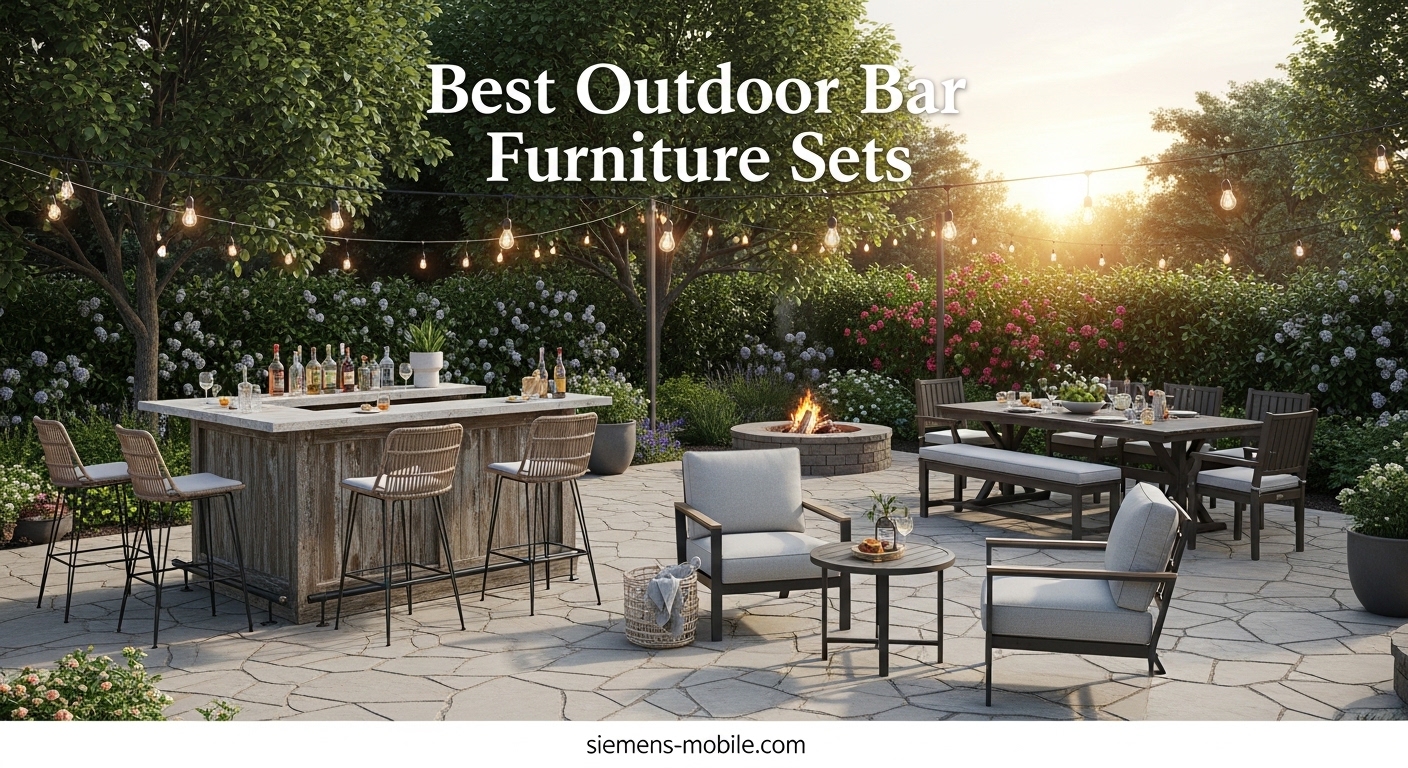 Best Outdoor Bar Furniture Sets