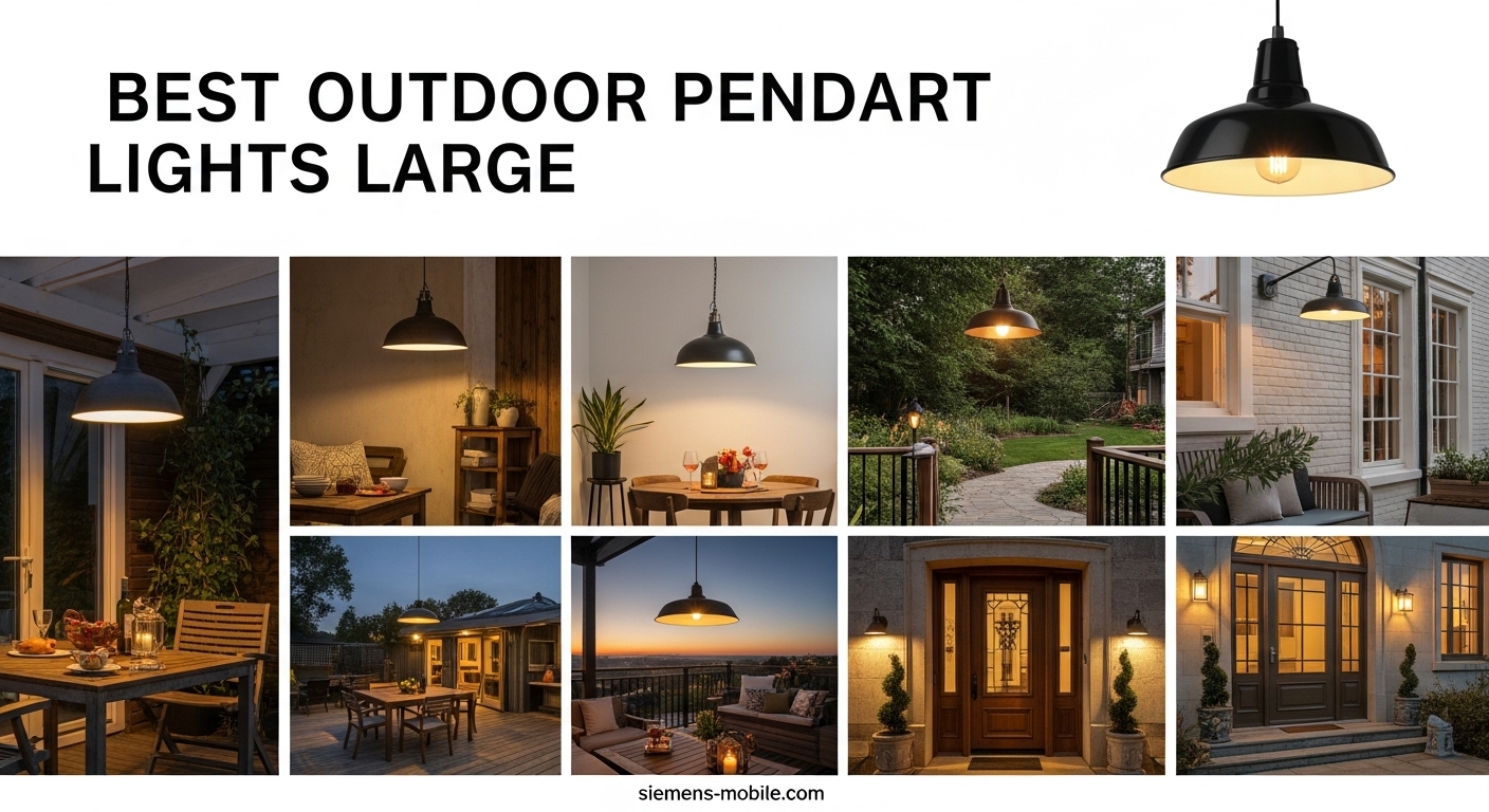 Best Outdoor Pendant Lights Large