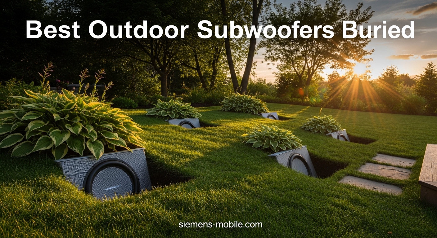 Best Outdoor Subwoofers Buried