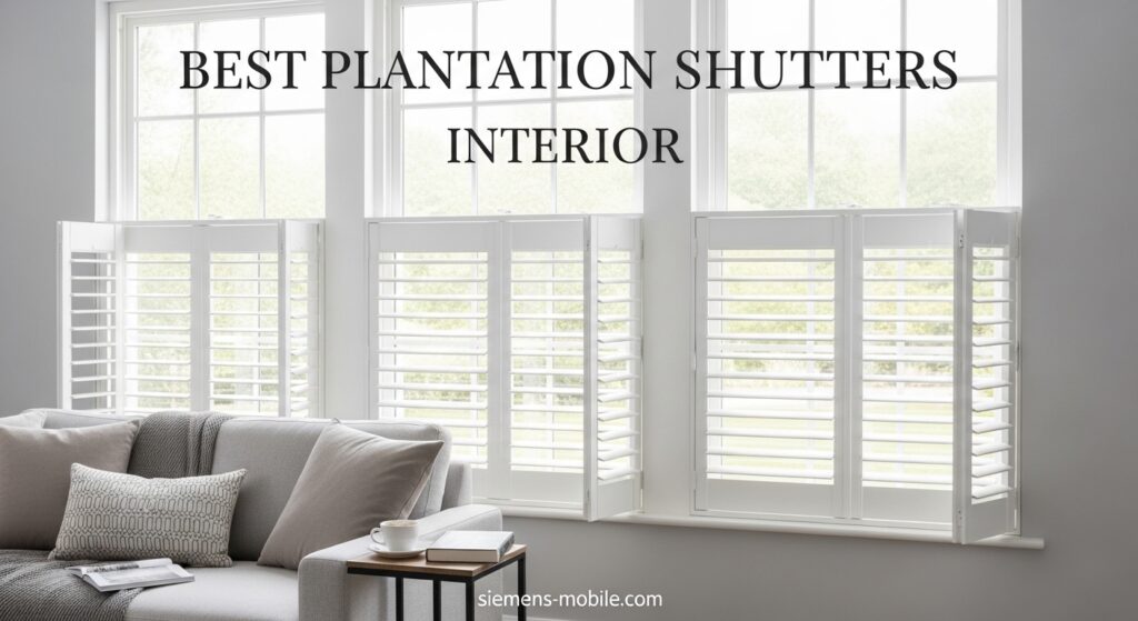 Best Plantation Shutters Interior