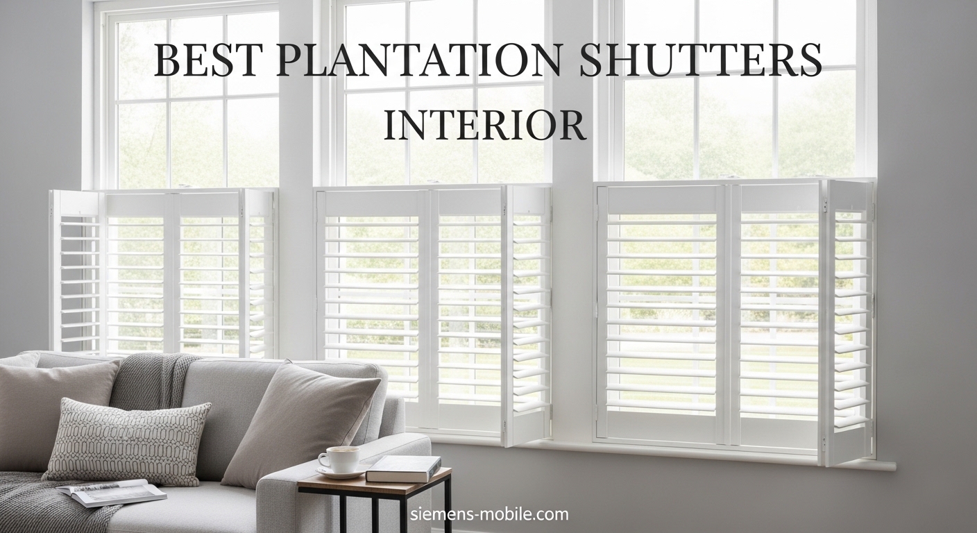 Best Plantation Shutters Interior
