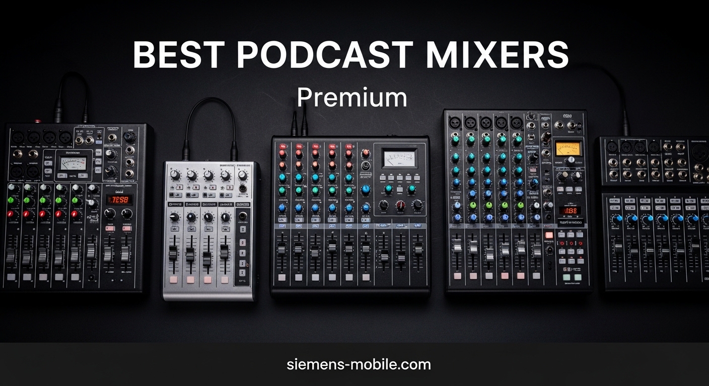 Best Podcast Mixers Premium