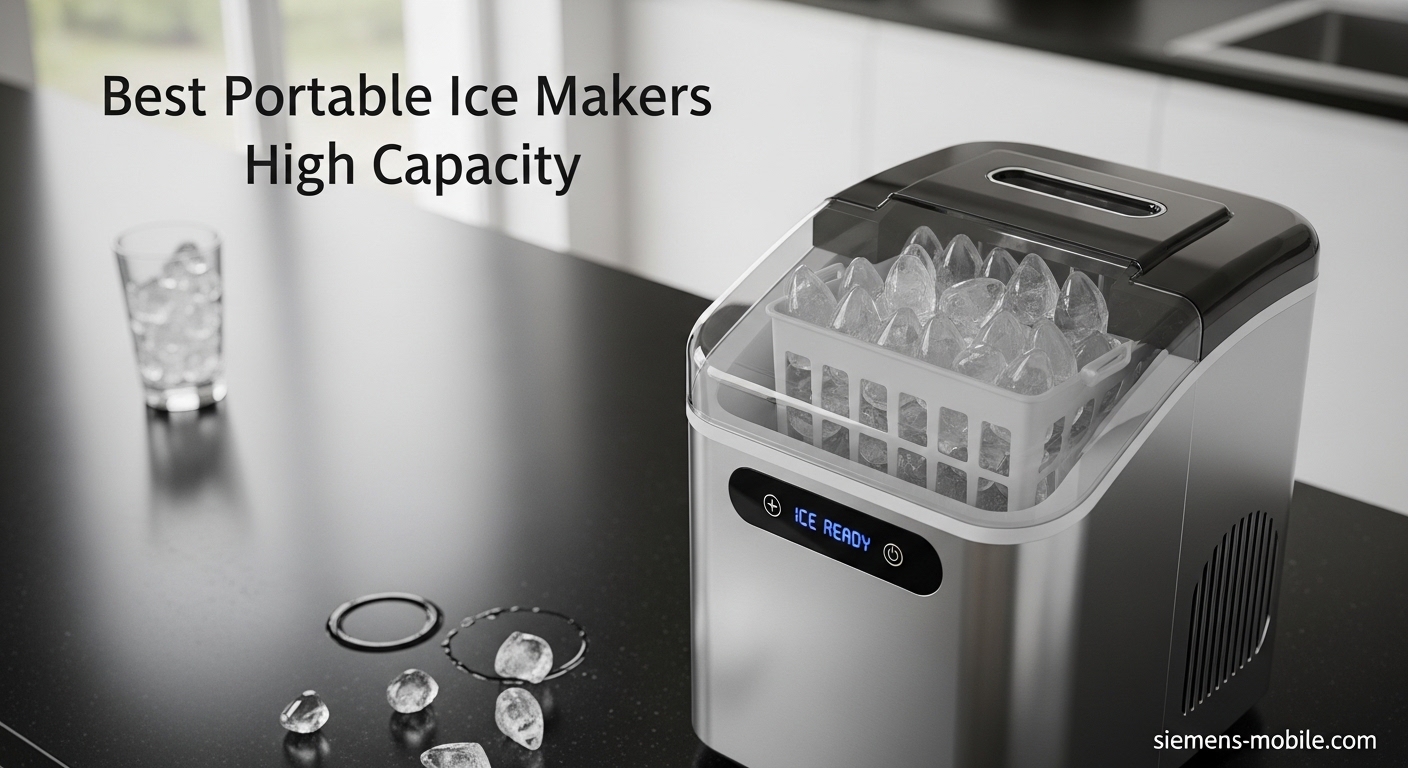 Best Portable Ice Makers High Capacity