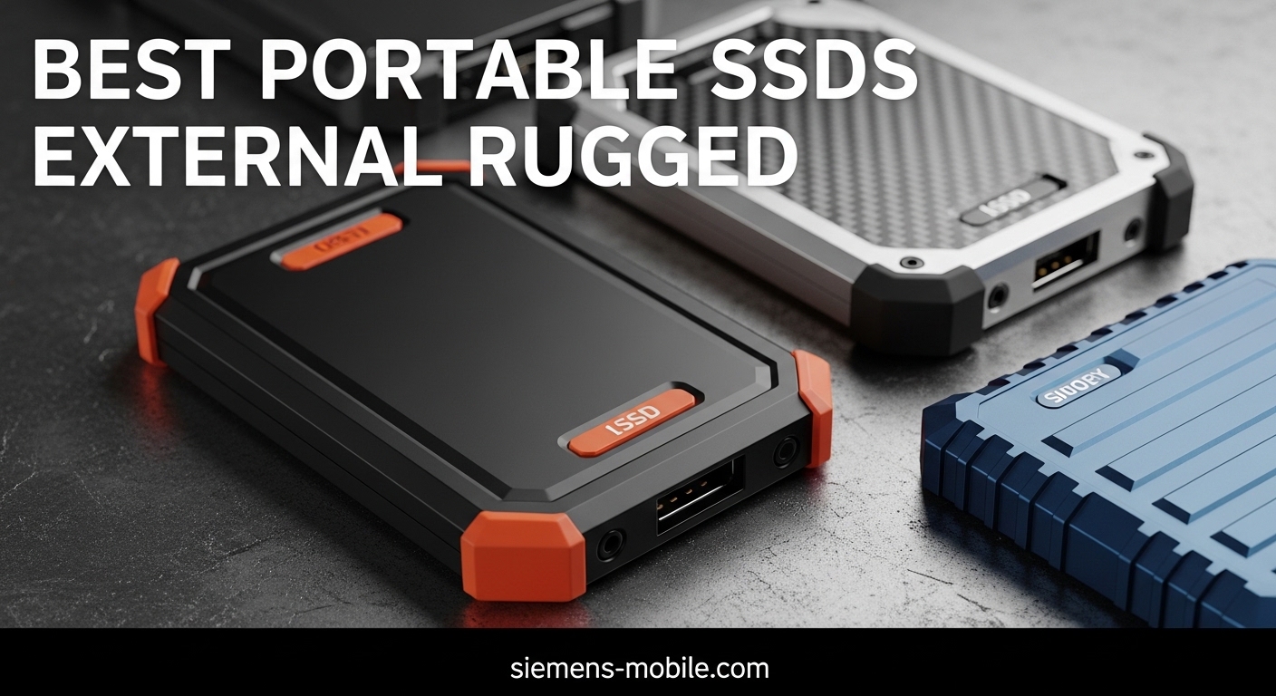 Best Portable SSDs External Rugged
