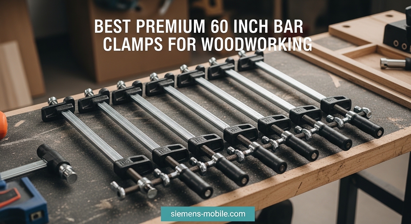 Best Premium 60 Inch Bar Clamps for Woodworking