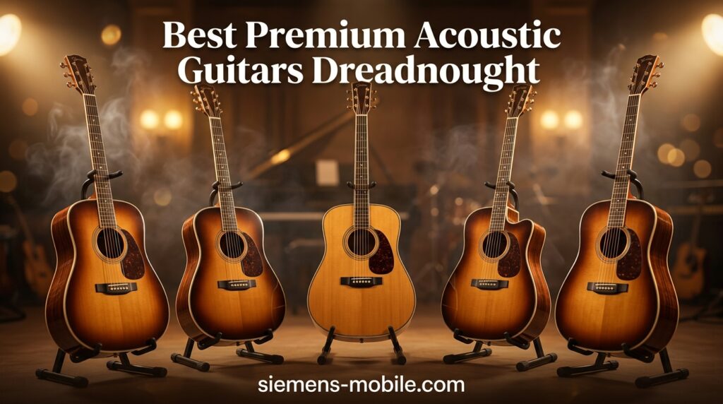 Best Premium Acoustic Guitars Dreadnought