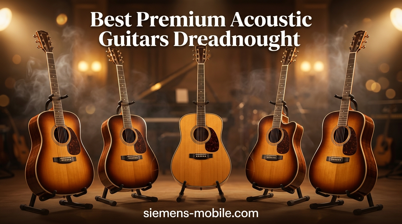 Best Premium Acoustic Guitars Dreadnought