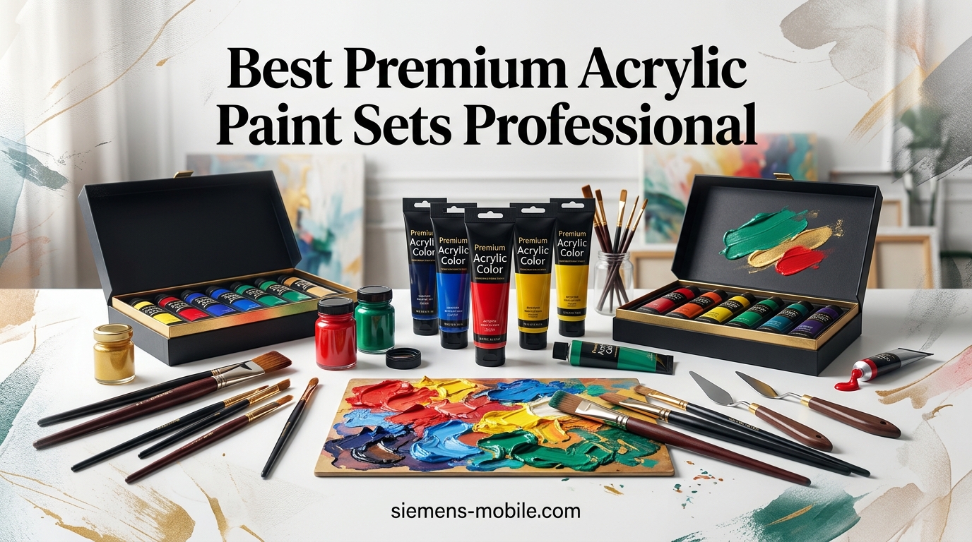 Best Premium Acrylic Paint Sets Professional