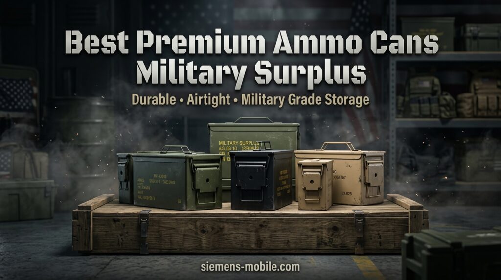 Best Premium Ammo Cans Military Surplus