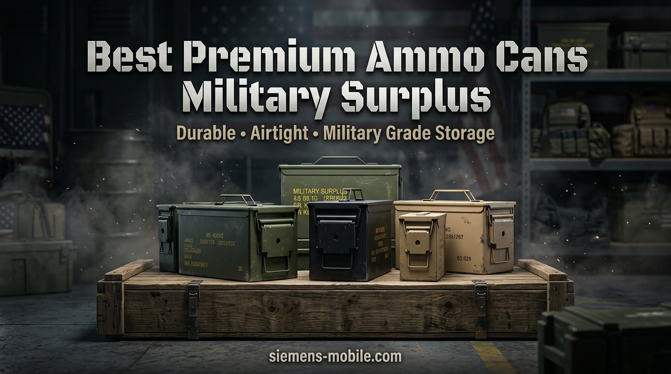 Best Premium Ammo Cans Military Surplus