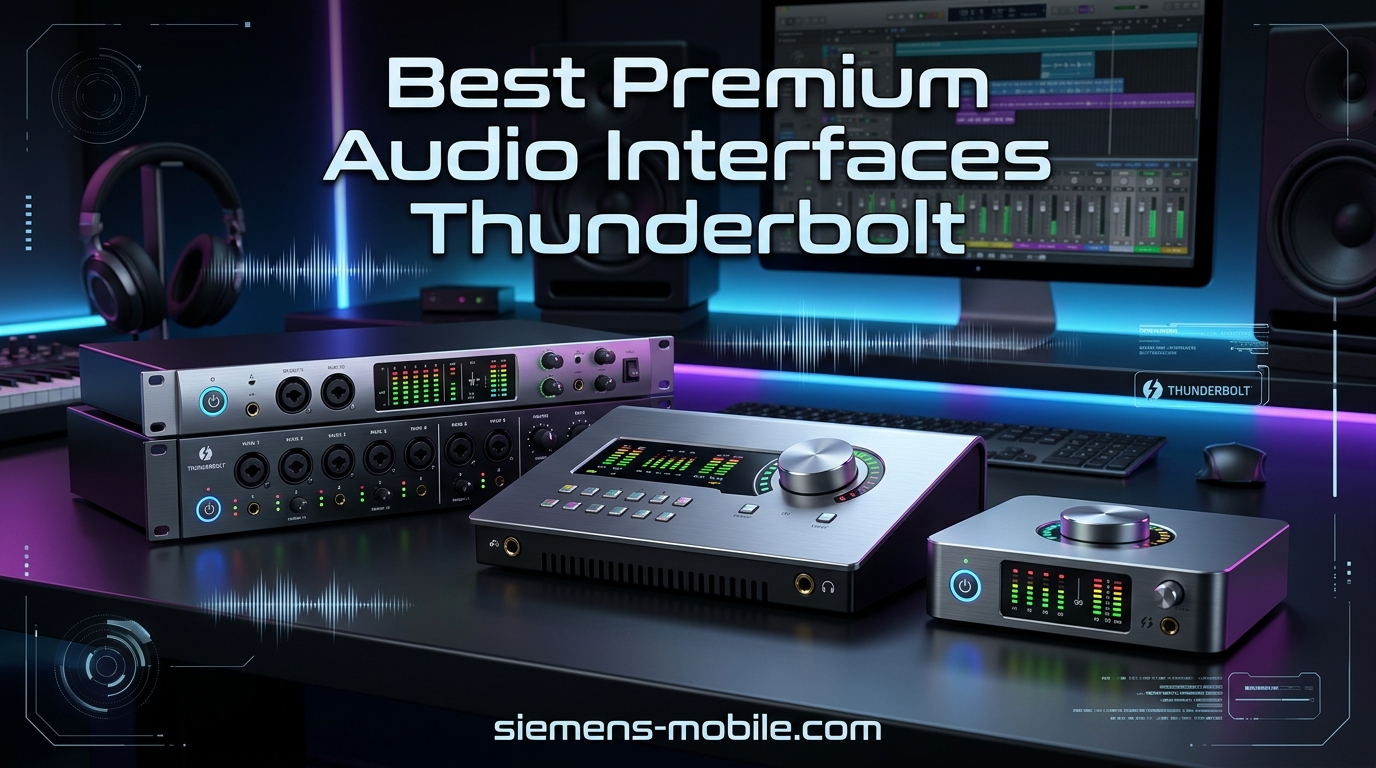 Best Premium Audio Interfaces Thunderbolt