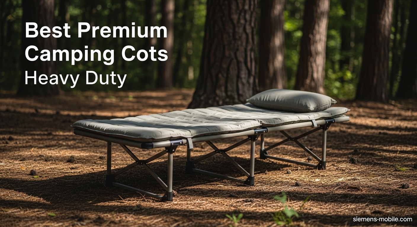 Best Premium Camping Cots Heavy Duty