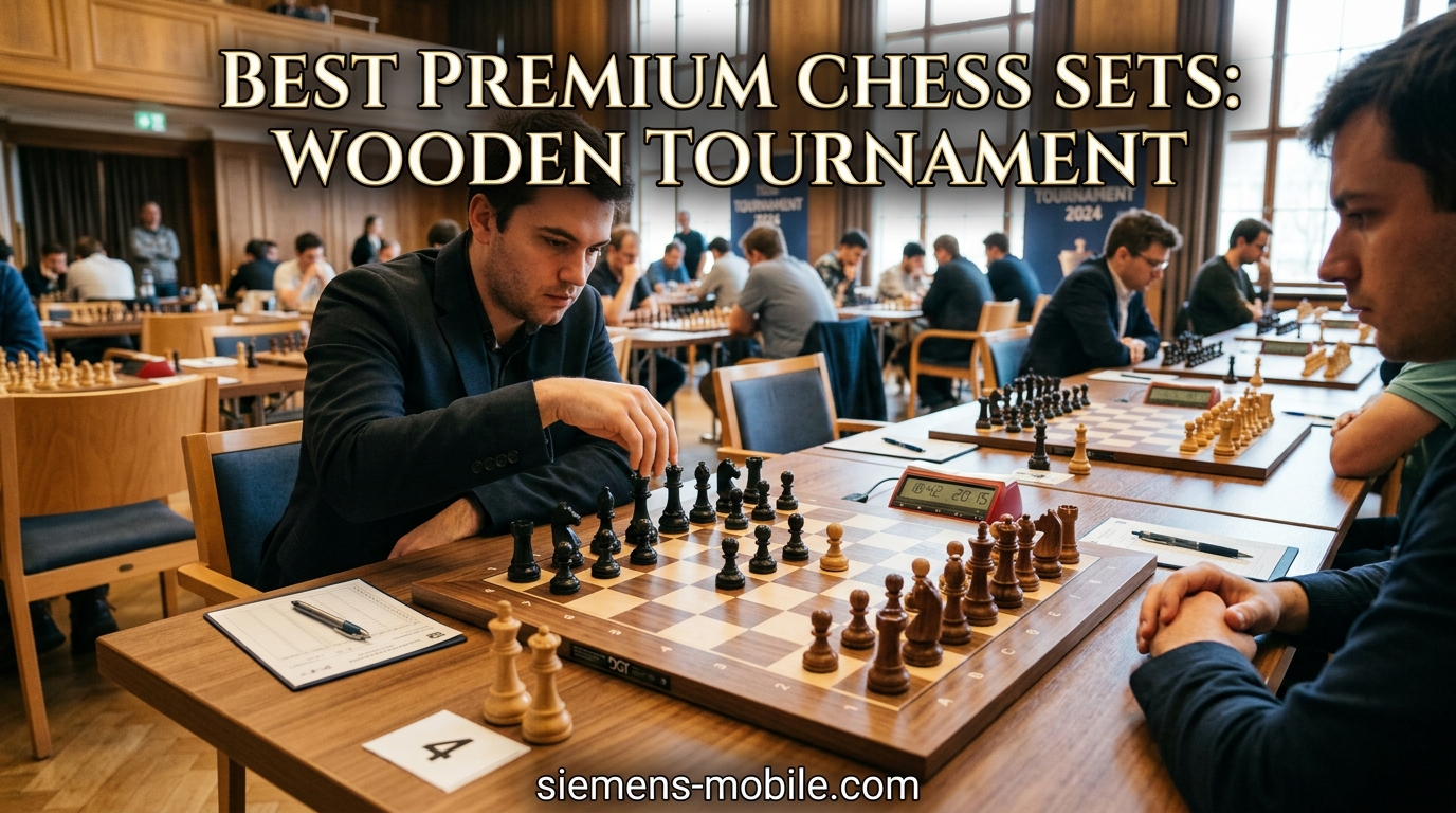 Best Premium Chess Sets Wooden Tournament