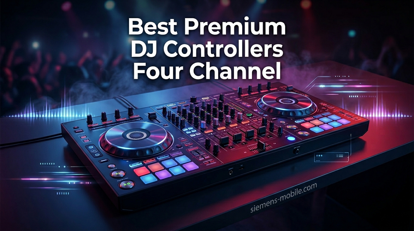 Best Premium DJ Controllers Four Channel