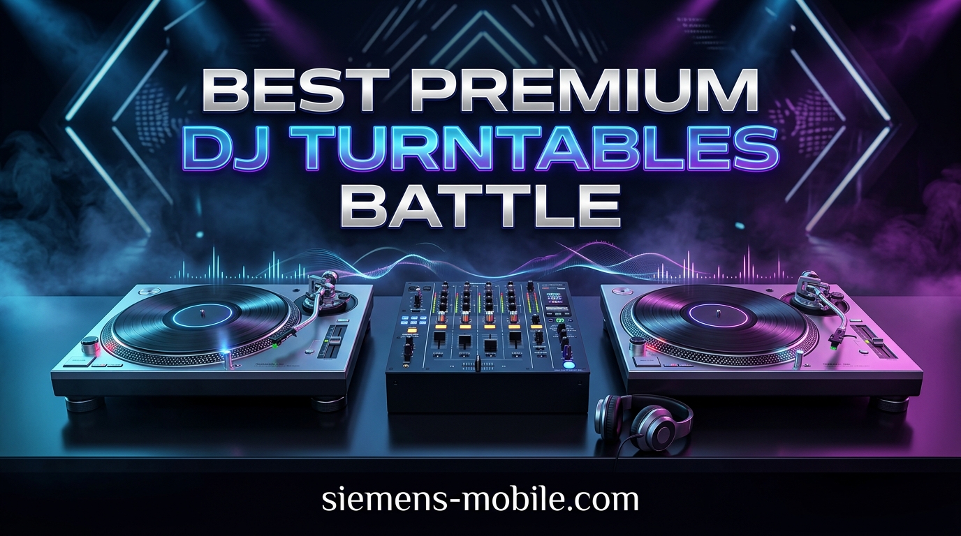 Best Premium DJ Turntables Battle