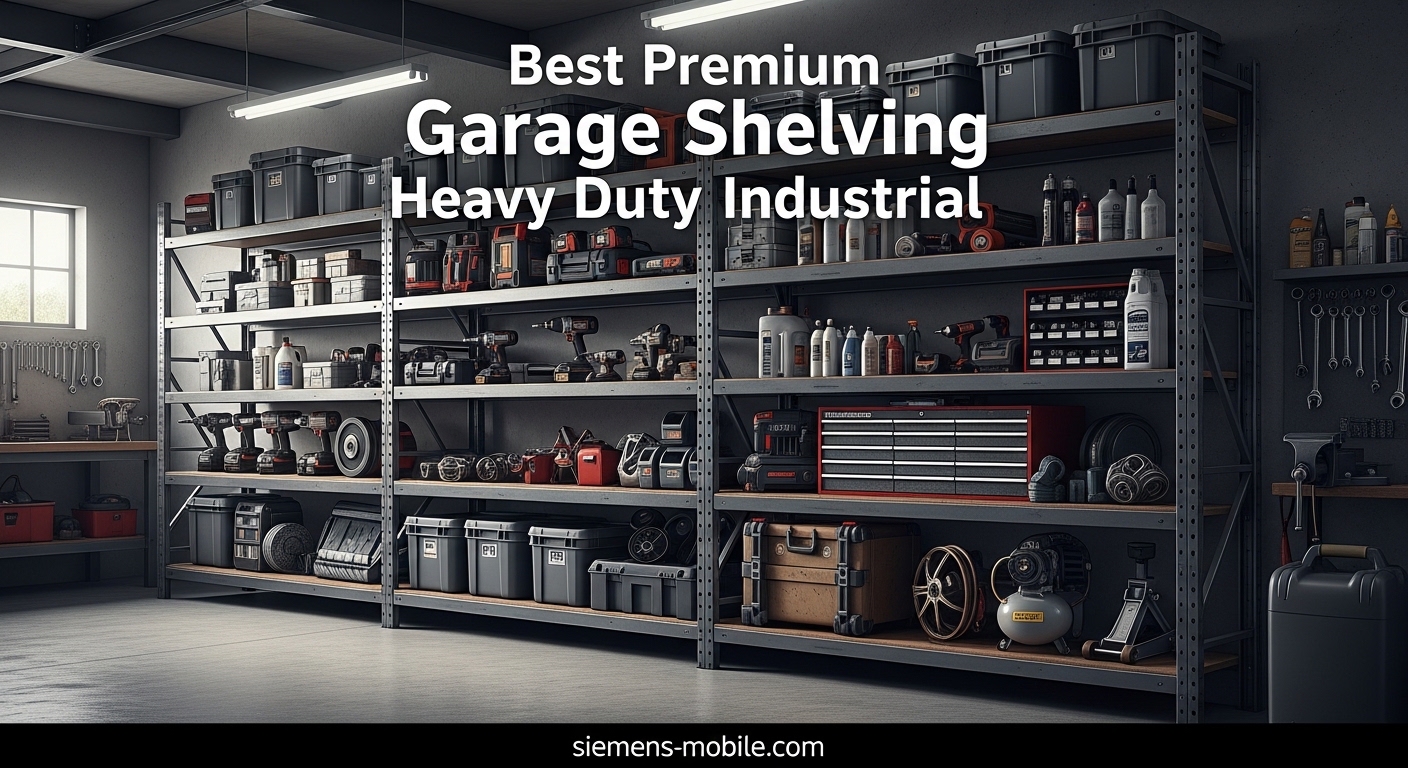 Best Premium Garage Shelving Heavy Duty Industrial