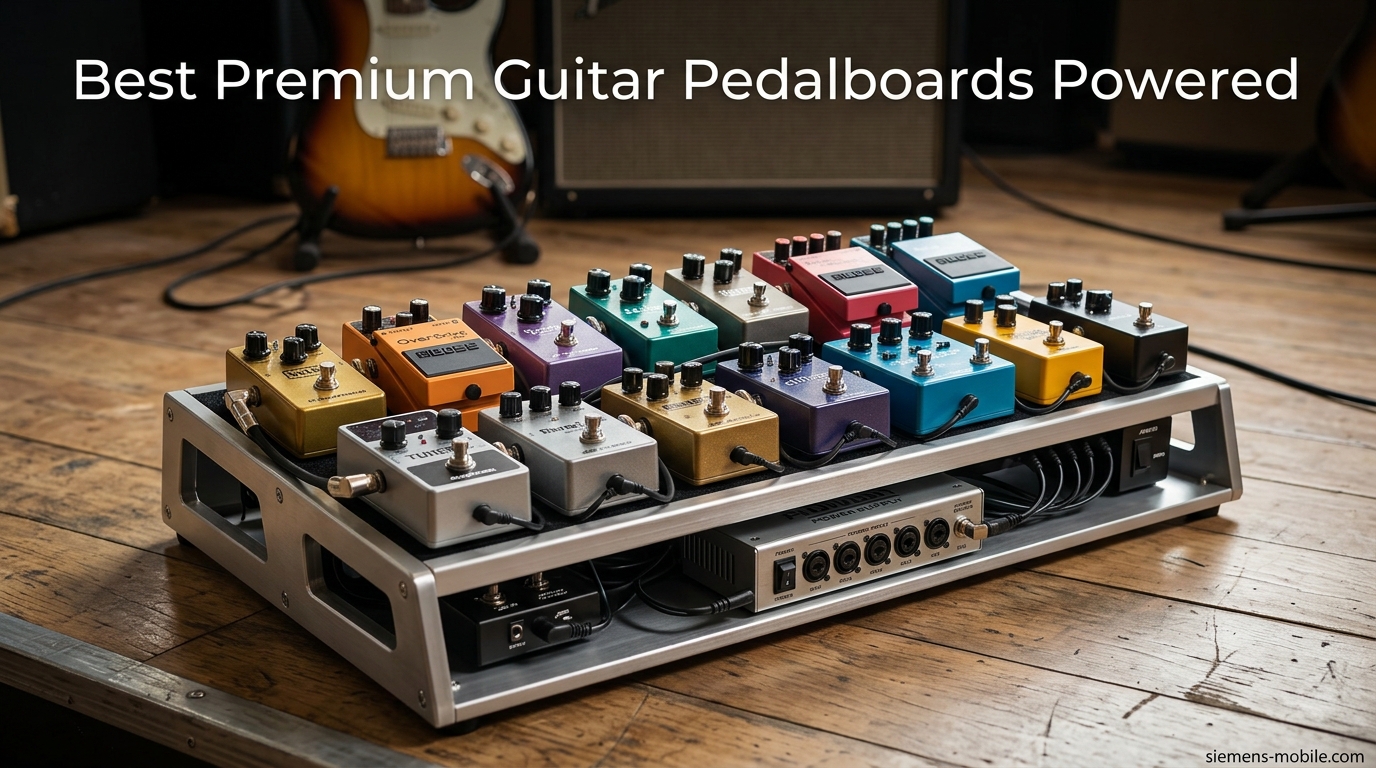 Best Premium Guitar Pedalboards Powered