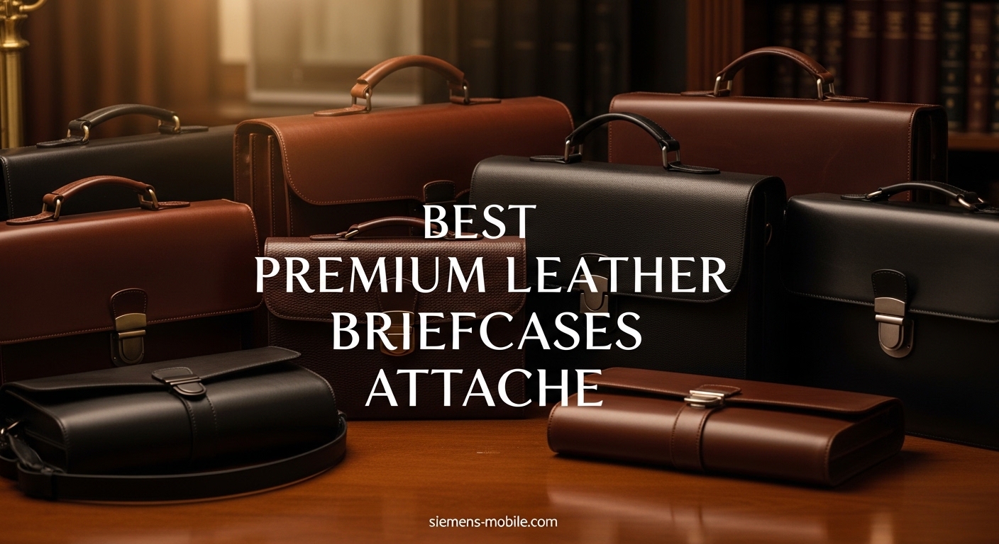 Best Premium Leather Briefcases Attache
