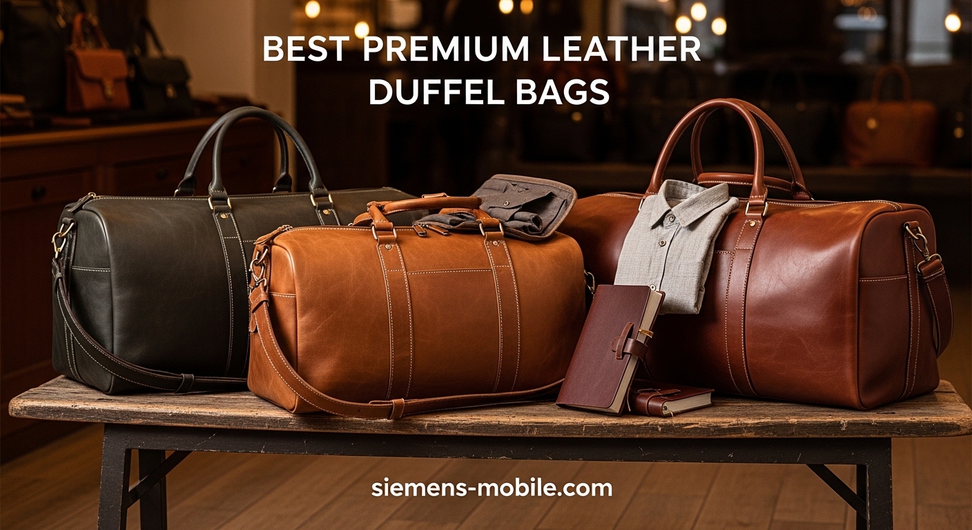 Best Premium Leather Duffel Bags