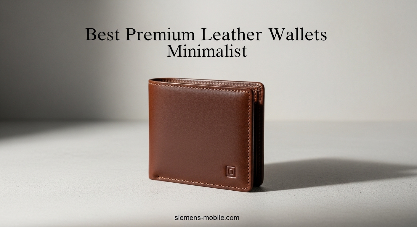 Best Premium Leather Wallets Minimalist