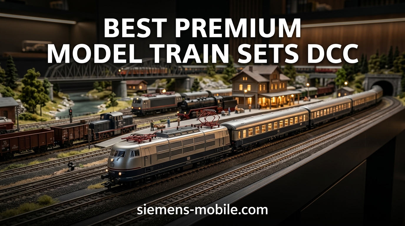 Best Premium Model Train Sets DCC