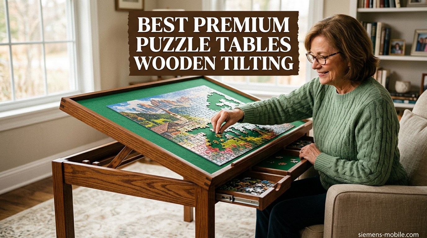 Best Premium Puzzle Tables Wooden Tilting