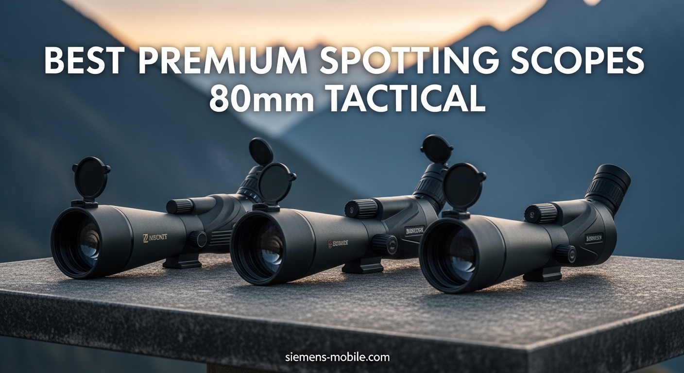 Best Premium Spotting Scopes 80mm Tactical